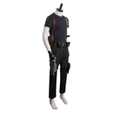 Resident Evil 4 Remake Leon S.Kennedy Halloween Carnival Party Disguise Suit Cosplay Costume