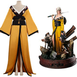 The Witcher 3: Wild Hunt  Ciri Halloween Carnival Suit Cosplay Costume Kimono Outfits