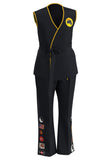 Karate Kid Cobra Kai Halloween Carnival Suit Cosplay Costume Kids Top Pants Outfits