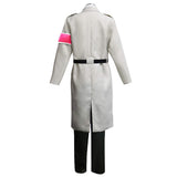 Attack on Titan Shingeki no Kyojin S4 Marley Army White Uniform Halloween Carnival Suit Cosplay Costume Outfits