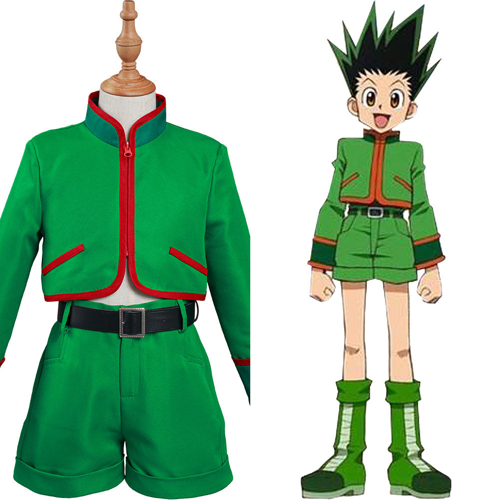 Anime Hunter X Hunter Gon Freecss Cosplay Costume Kids Children