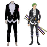 ONE PIECE FILM RED (2022) Roronoa Zoro Cosplay Costume Uniform Outfits Halloween Carnival Suit
