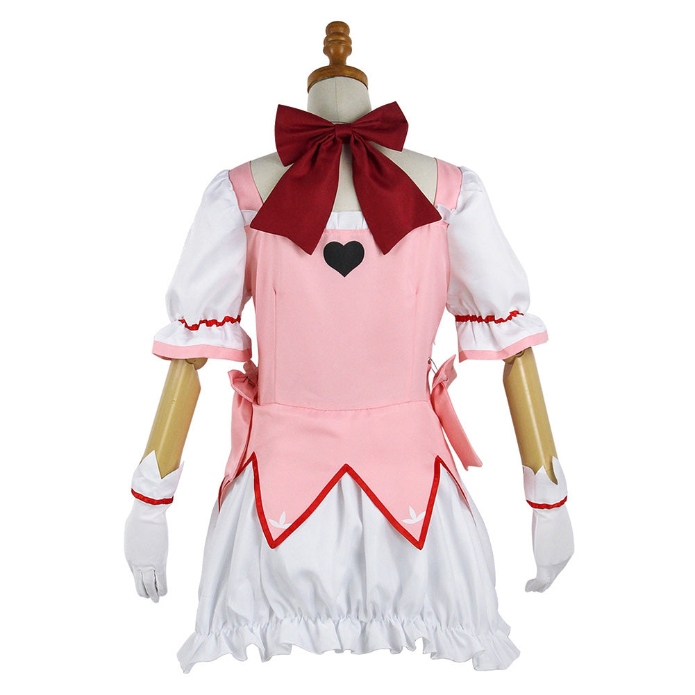 Puella Magi Madoka Magica Kaname Madoka Cosplay Costume Dress Outfits Halloween Carnival Suit