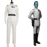 Rebels Grand Admiral Thrawn Cosplay Costume Outfits Halloween Carnival Suit
