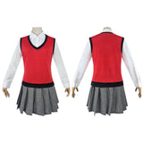 Kakegurui Midari Ikishima Halloween Carnival Suit Cosplay Costume Women School Uniform Outfits