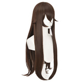 Genshin Impact Amber Carnival Halloween Party Props Cosplay Wig Heat Resistant Synthetic Hair