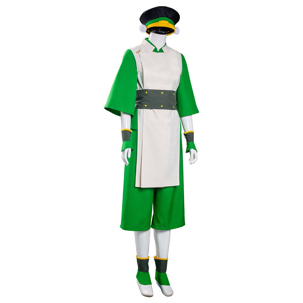 Avatar: The Last Airbender Toph bengfang Vest Pants Outfits Halloween ...
