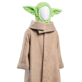 The Mando Baby Yoda Halloween Carnival Suit Cosplay Costume Robe Hat Outfits