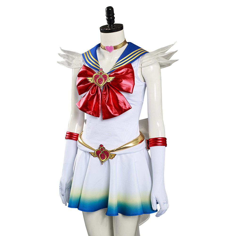 Cosplay Anime Girl Sailor Moon Costume Sests Tsukino Usagi Uniform Fancy  Dress Outfits Party for Women Kids Halloween Carnival