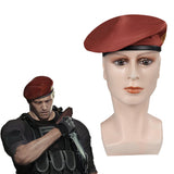 Resident Evil 4 Remake Jack Krauser Cosplay Hat Cap Costume Accessoreis Halloween Carnival Prop