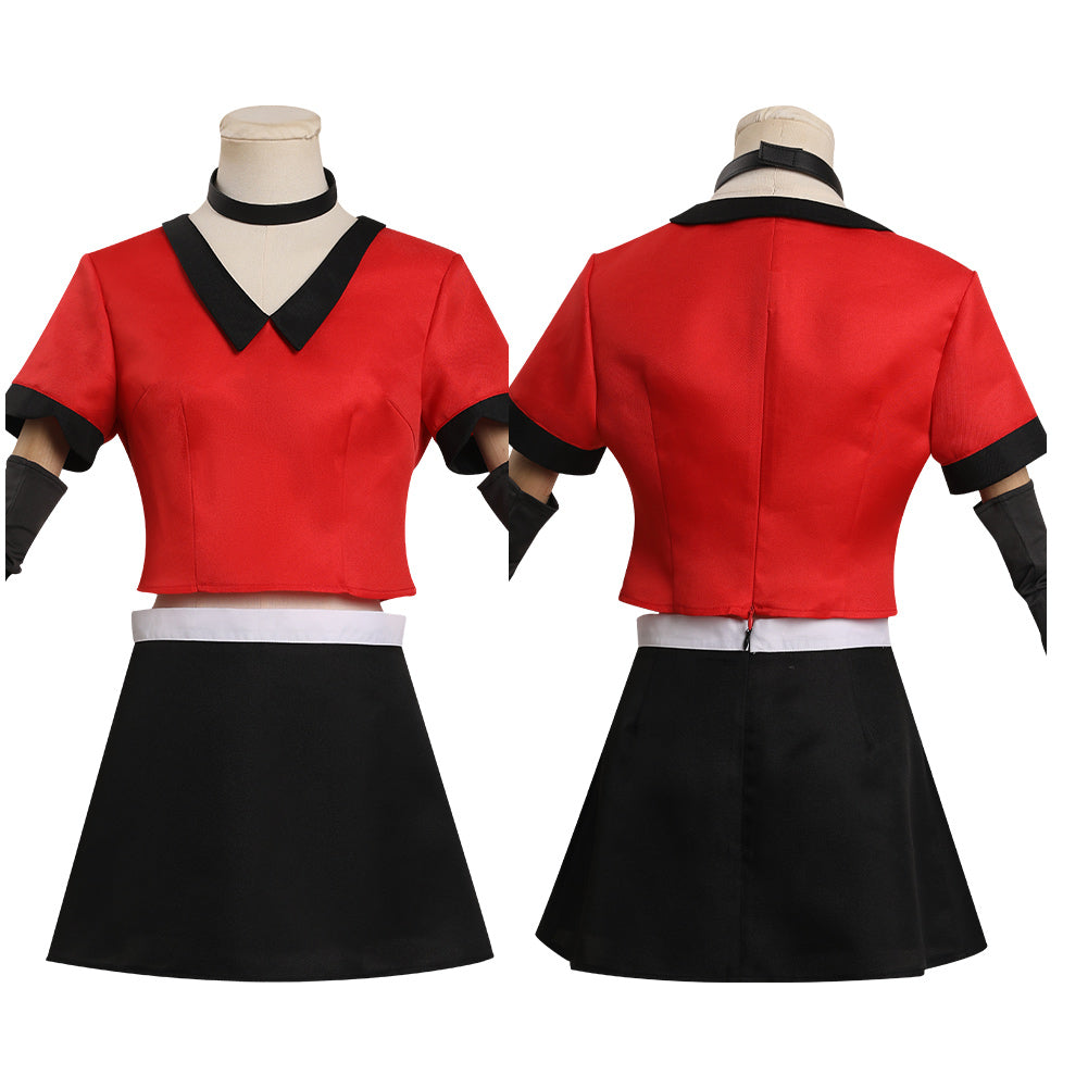 Hazbin Hotel - VAGGIE Cosplay Costume Top Skirt Outfits Halloween Carnival Suit