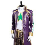 JoJo‘s Bizarre Adventure Stone Ocean Kujo Jotaro Halloween Carnival Suit Cosplay Costume Outfits