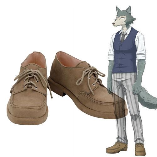 Cherryton High School Boys Louis Legosi Beastars Cosplay Shoes ...