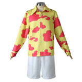One Piece Film: Red Trafalgar D. Water Law Cosplay Costume Halloween Carnival Suit
