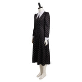 Wednesday (2022) The Addams Family Cosplay Costume Outfits Halloween Carnival Suit