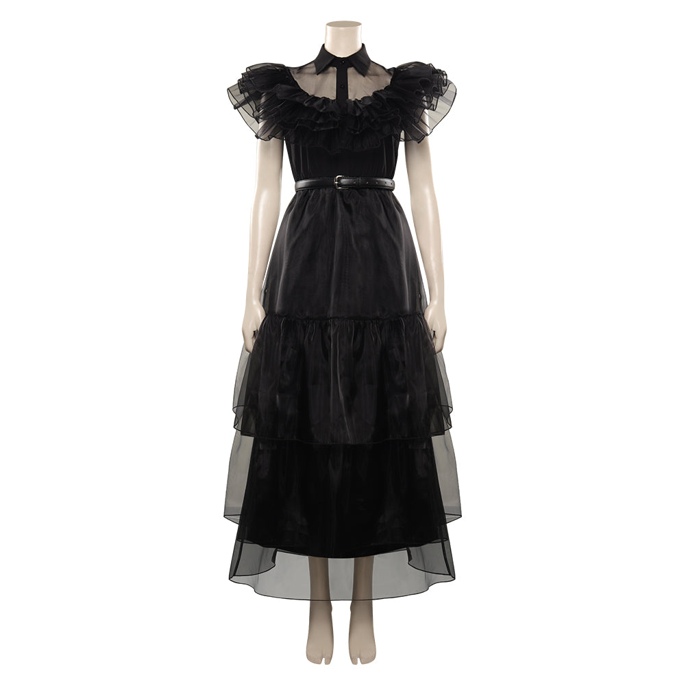 Wednesday Addams Wednesday Cosplay Costume Outfits Halloween Carnival TrendsinCosplay Wednesday Addams Wednesday Cosplay Costume Outfits Halloween Carnival TrendsinCosplay
