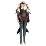 Genshin Impact Shen He Halloween Carnival Suit Cosplay Costume Jumpsuit Outfits