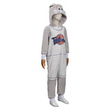 Animal Rabbit Bugs Bunny Halloween Carnival Suit Cosplay Costume Jumpsuit Sleepwear Pajams Outfits Kids Children