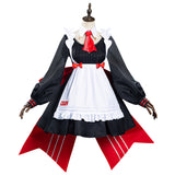 Anime Genshin Impact x KFC Noelle Halloween Carnival Suit Cosplay Costume Maid Dress