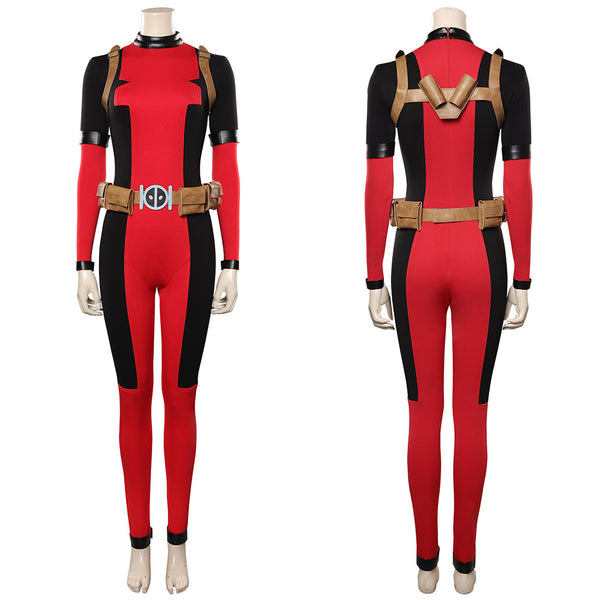 Lady Deadpool Wanda Wilson Cosplay Costume Outfits Halloween Carnival ...