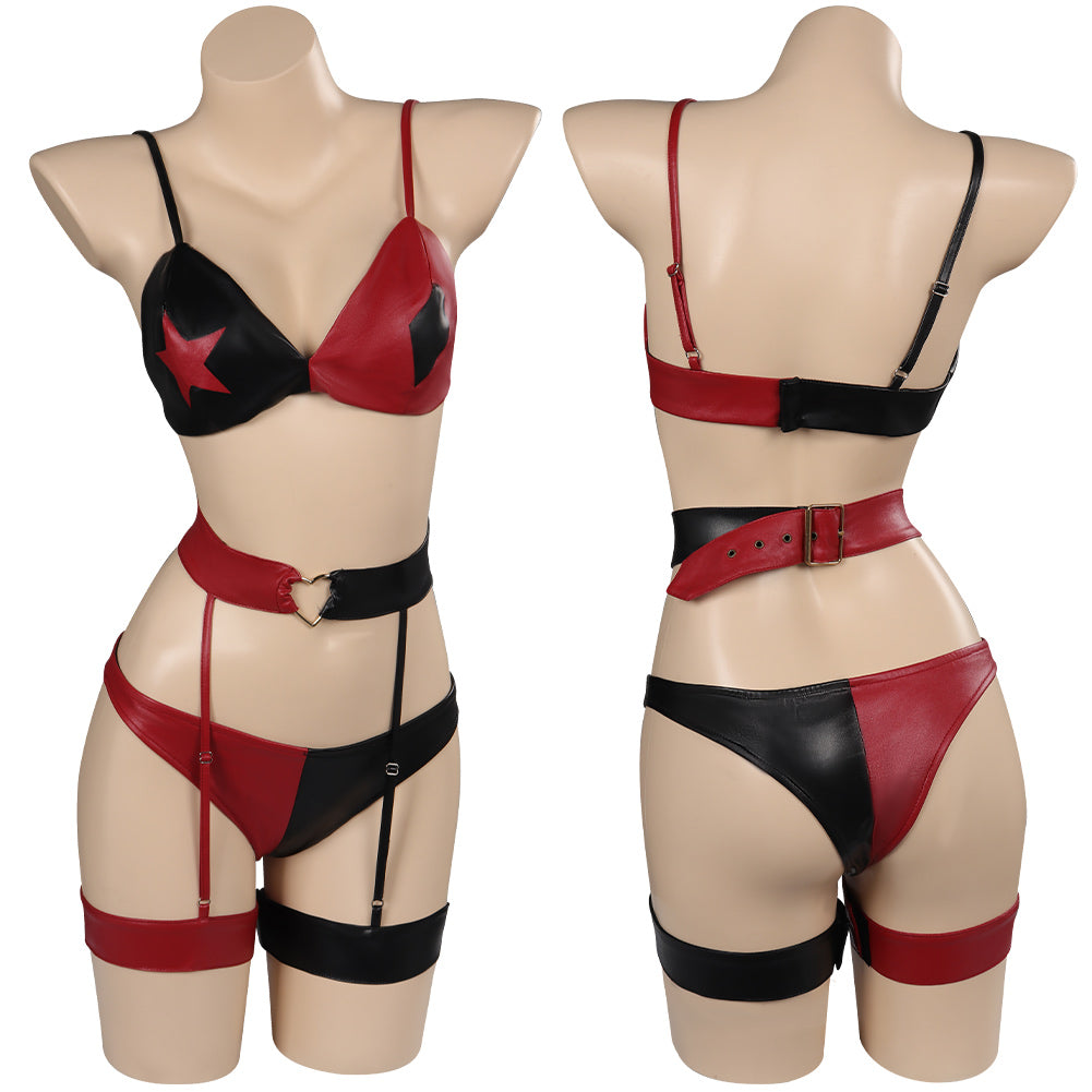 Harley Quinn Suicide Squad Cosplay Costume Outfits Halloween Carnival TrendsinCosplay Harley Quinn Suicide Squad Cosplay Costume Outfits Halloween Carnival TrendsinCosplay