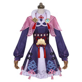 Genshin Impact Yunjin Halloween Carnival Suit Cosplay Costume Dress Outfits