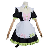 Demon Slayer Kanroji Mitsuri Halloween Carnival Suit Cosplay Costume Cat Ear Maid Lolita Dress Kimono Outfits Re-creation Design