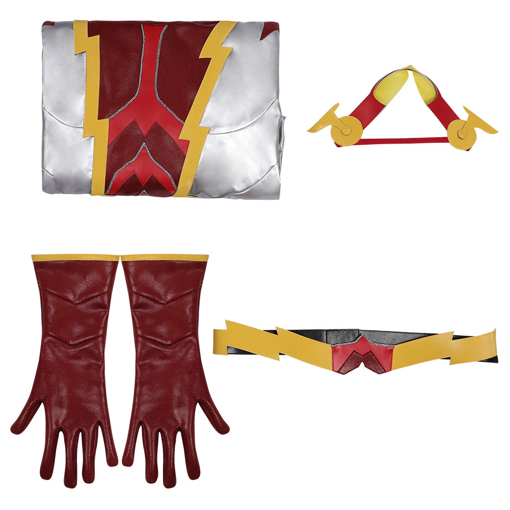 The Flash S7  Bart Allen Impulse Halloween Carnival Suit Cosplay Costume Jumpsuit Outfits