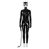 Batman Returns-DC Catwoman -Selina Kyle Halloween Carnival Suit Cosplay Costume Jumpsuit Outfits