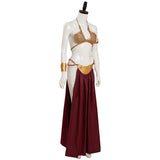 Star Wars：Return of the Jedi Leia  Slave Leia Metal Bikini Cosplay Costume
