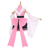 Demon Slayer Kanroji Mitsuri Cosplay Costume Maid Outfit