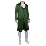 Musical-Hamilton Green Halloween Carnival Suit Cosplay Costume Replica Colonial Victorian Edwardian Outffits