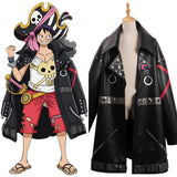 ONE PIECE FILM RED - LUFFY Cosplay Costume Outfits Halloween Carnival Suit