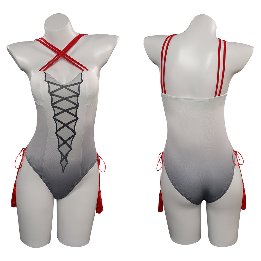 Genshin Impact-Shen He Swimsuits Outfits Halloween Carnival Cosplay Costume