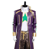 JoJo‘s Bizarre Adventure Stone Ocean Kujo Jotaro Halloween Carnival Suit Cosplay Costume Outfits