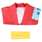 One Piece Wano Country Monkey D. Luffy Halloween Carnival Suit Cosplay Costume Kimono Outfits