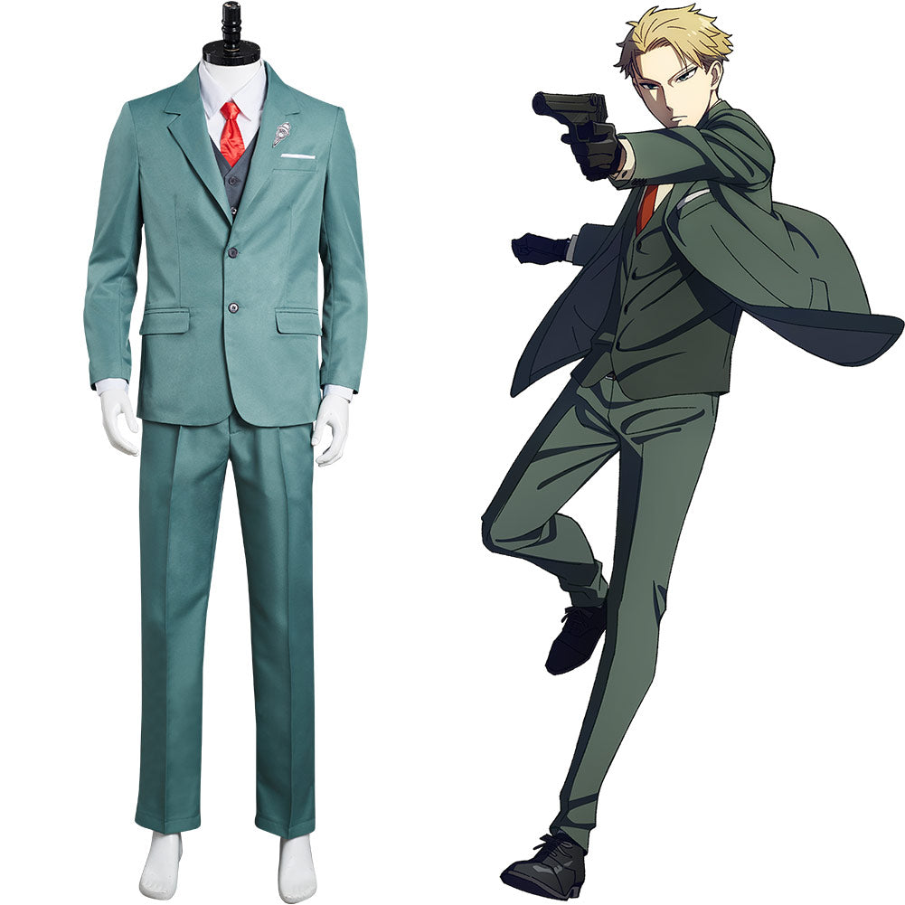 SPY×FAMILY Loid Forger Cosplay Costume Uniform Outfits Halloween Carnival Suit
