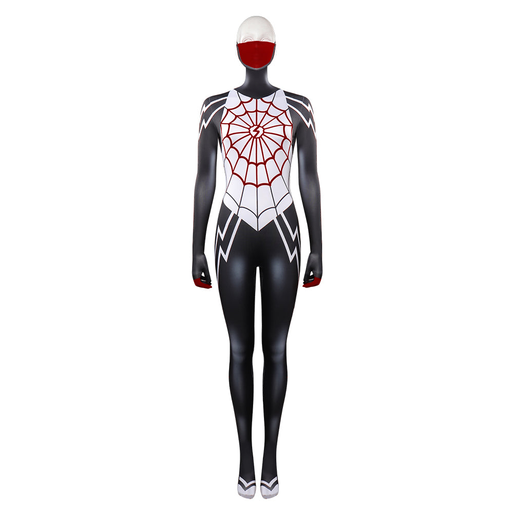 Spider-Man -Silk Cindy Moon Bodysuit Jumpsuits Cosplay Costume Outfits –  TrendsinCosplay