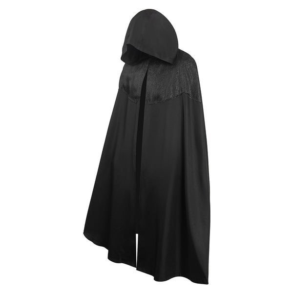 TV The Witcher Season 3 Geralt Black Cloak Outfits Halloween Carnival ...