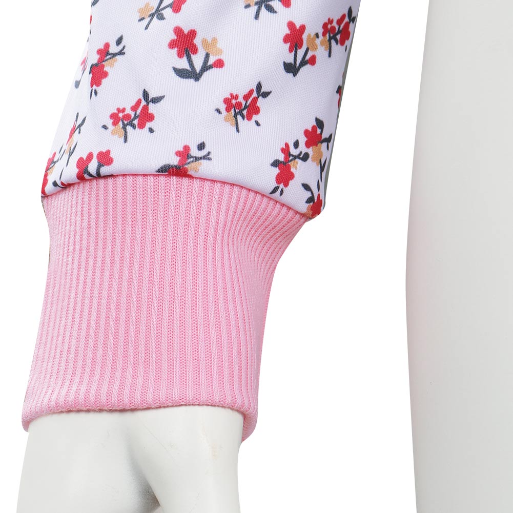 Stranger Things Season 4 - ElevenCosplay Costume Floral Long T-shirt Shirt Halloween Carnival Suit