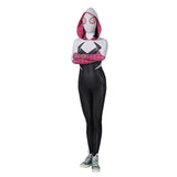 Spider-Man: Across the Spider-Verse - Gwen Stacy Cosplay Costume Jumpsuit Halloween Carnival Suit