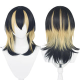 Tokyo Revengers Haitani Ran Cosplay Wig Heat Resistant Synthetic Hair Carnival Halloween Party Props