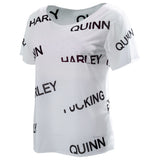 Harley Quinn Birds of Prey Top Women Summer T-shirt Cosplay Costume