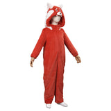 Turning Red Mei Halloween Carnival Suit Cosplay Costume Jumpsuit Sleepwear Outfits