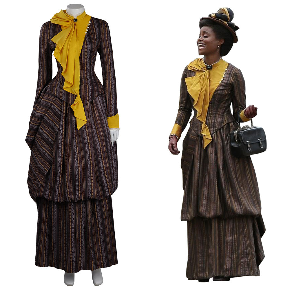 The Gilded Age - Peggy Scott Halloween Carnival Suit Cosplay Costume Dress Outfits