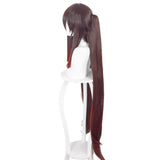 Genshin Impact HuTao Carnival Halloween Party Props Cosplay Wig Heat Resistant Synthetic Hair