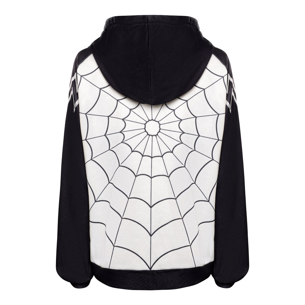 Spider-Man -Silk Cosplay Costume Hoodie Coat Sweater Halloween Carnival Disguise Suit