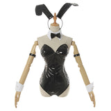 Rascal Does Not Dream of Bunny Girl Senpai-Sakurajima Mai Halloween Carnival Suit Cosplay Costume Bunny Girl Jumpsuit Outfits