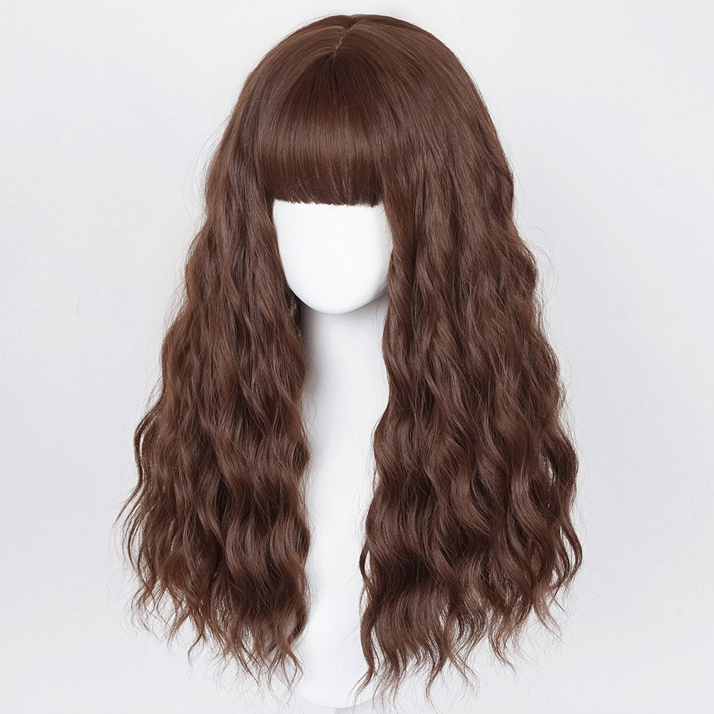 Harry Potter: Magic Awakened Hermione Granger Light Brown Cosplay Wig Heat Resistant Synthetic Hair Carnival Halloween Party Props