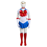 Anime Sailor Moon-Sailor Moon/Tsukino Usagi Halloween Carnival Suit Cosplay Costume Kids Grils Dress Outfits